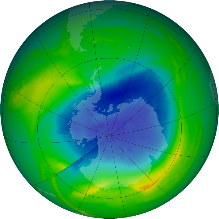 Ozone Map 1983-10-28